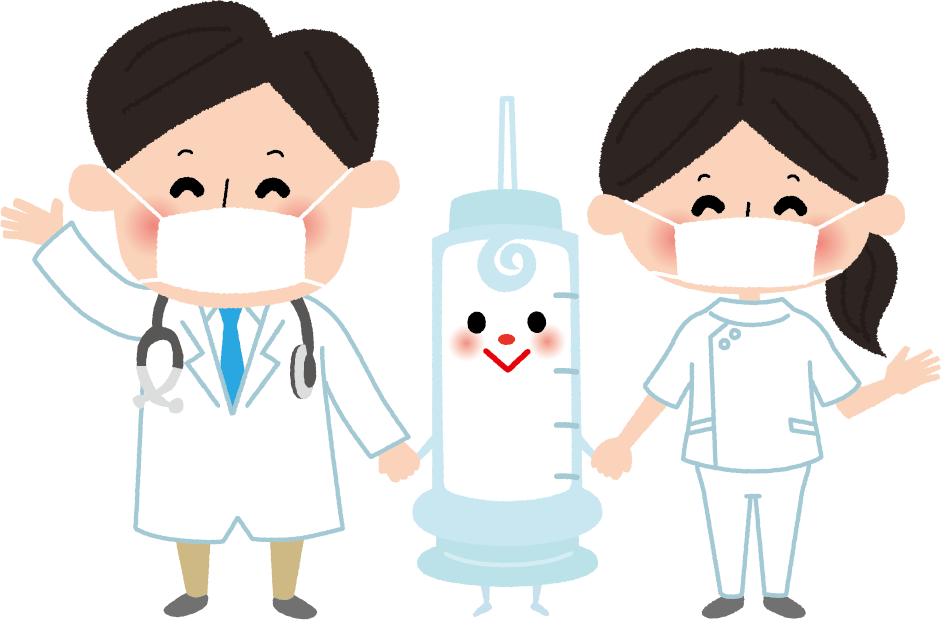 予防接種のイラスト